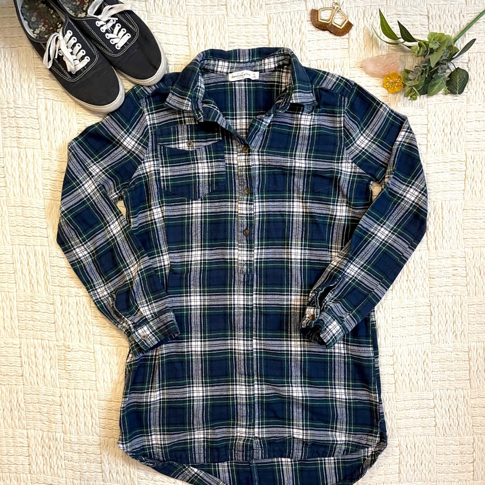 Abercrombie & Fitch Flannel Dress Size M
